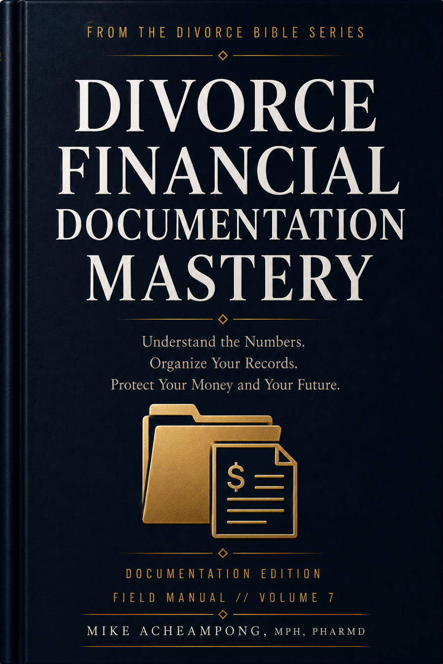 Divorce Financial Documentation cover