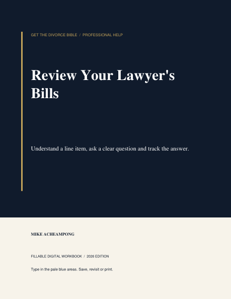 Review Your Lawyer's Bills cover