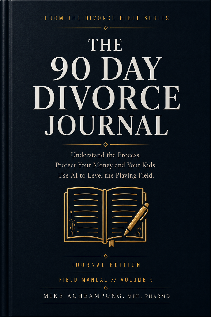 The 90 Day Divorce Journal cover