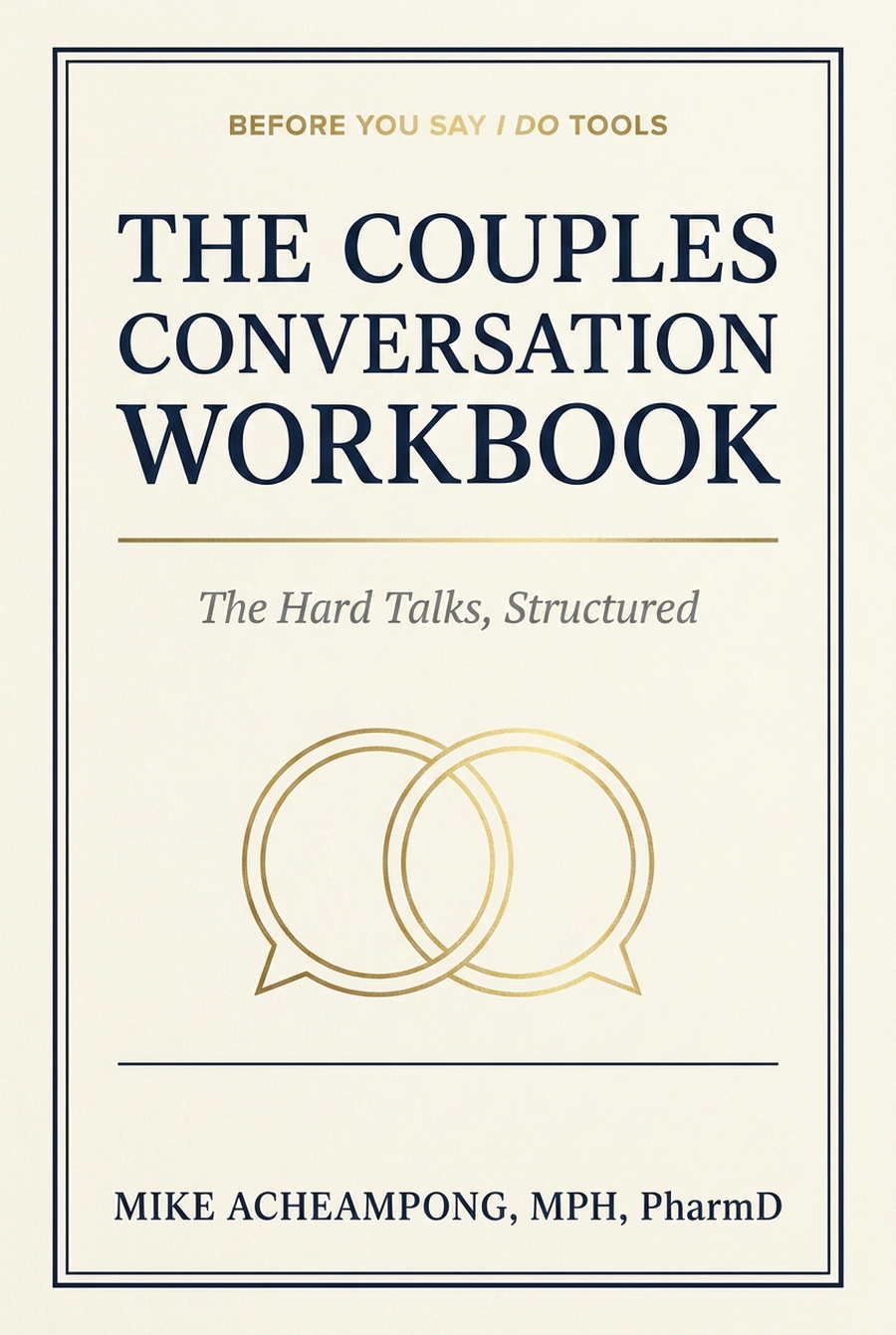 The Couples Conversation Workbook cover