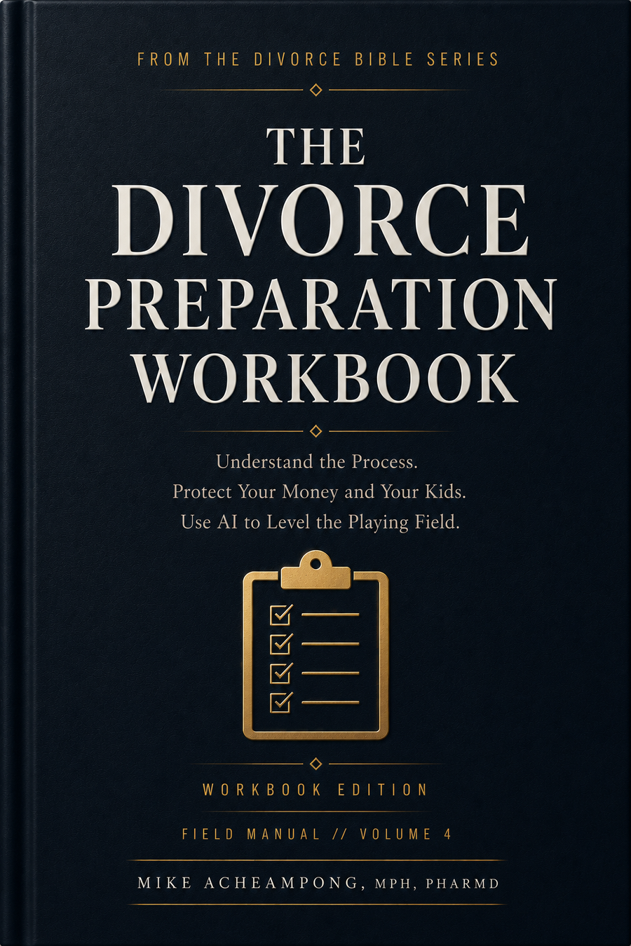 The Divorce Preparation Workbook cover